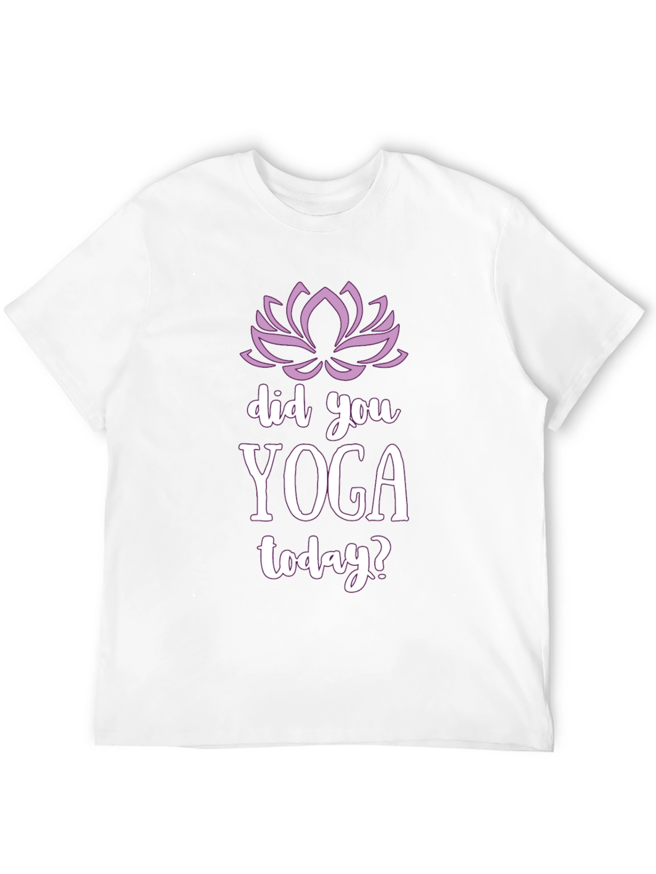 Camiseta Yoga Hombre - ¿Hiciste Yoga Hoy?