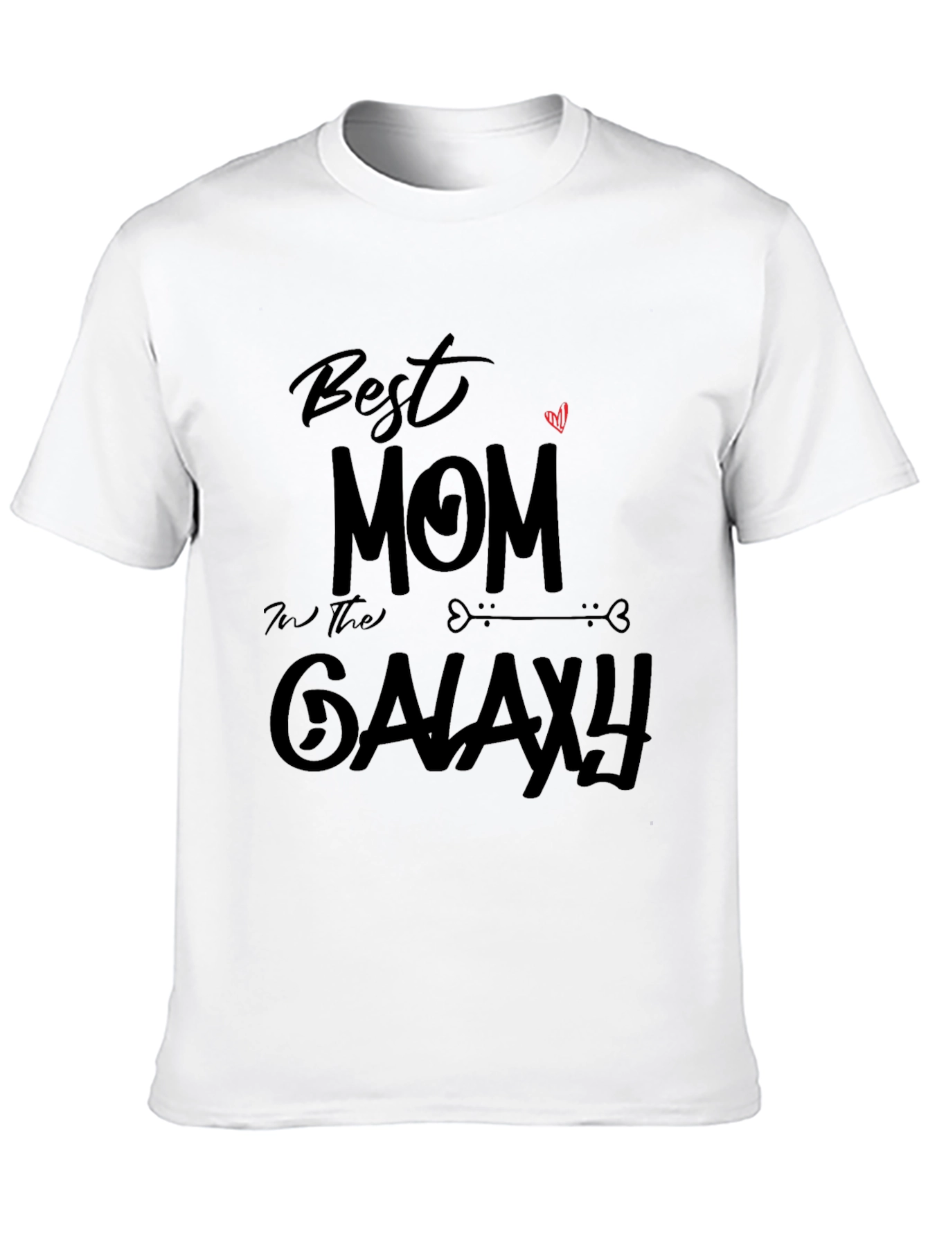 Camiseta Negra: Mejor Mamá de la Galaxia