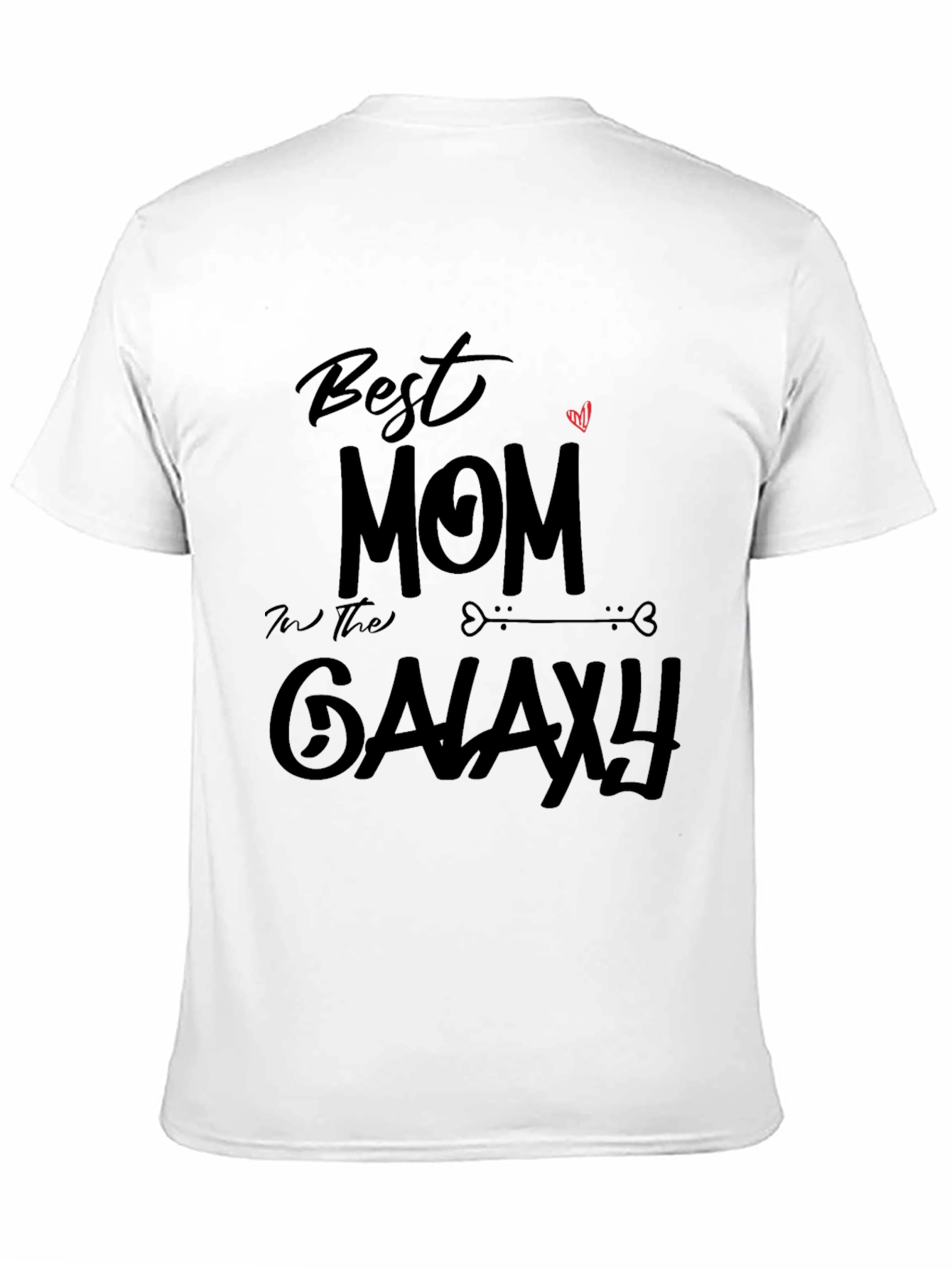 Camiseta Negra: Mejor Mamá de la Galaxia