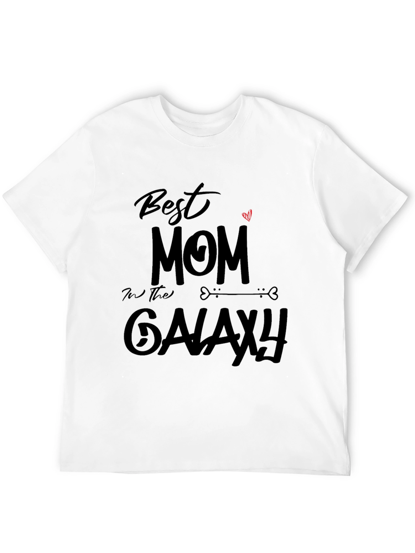 Camiseta Negra: Mejor Mamá de la Galaxia
