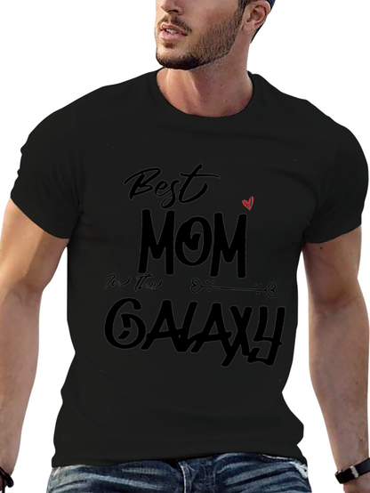 Camiseta Negra: Mejor Mamá de la Galaxia