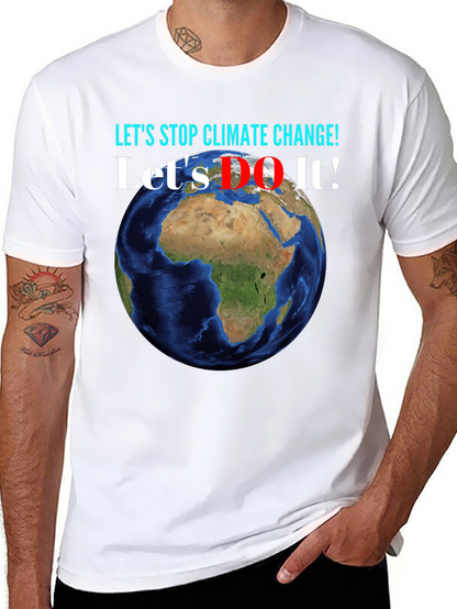 Camiseta Stop Climate Change - ¡Hazlo!