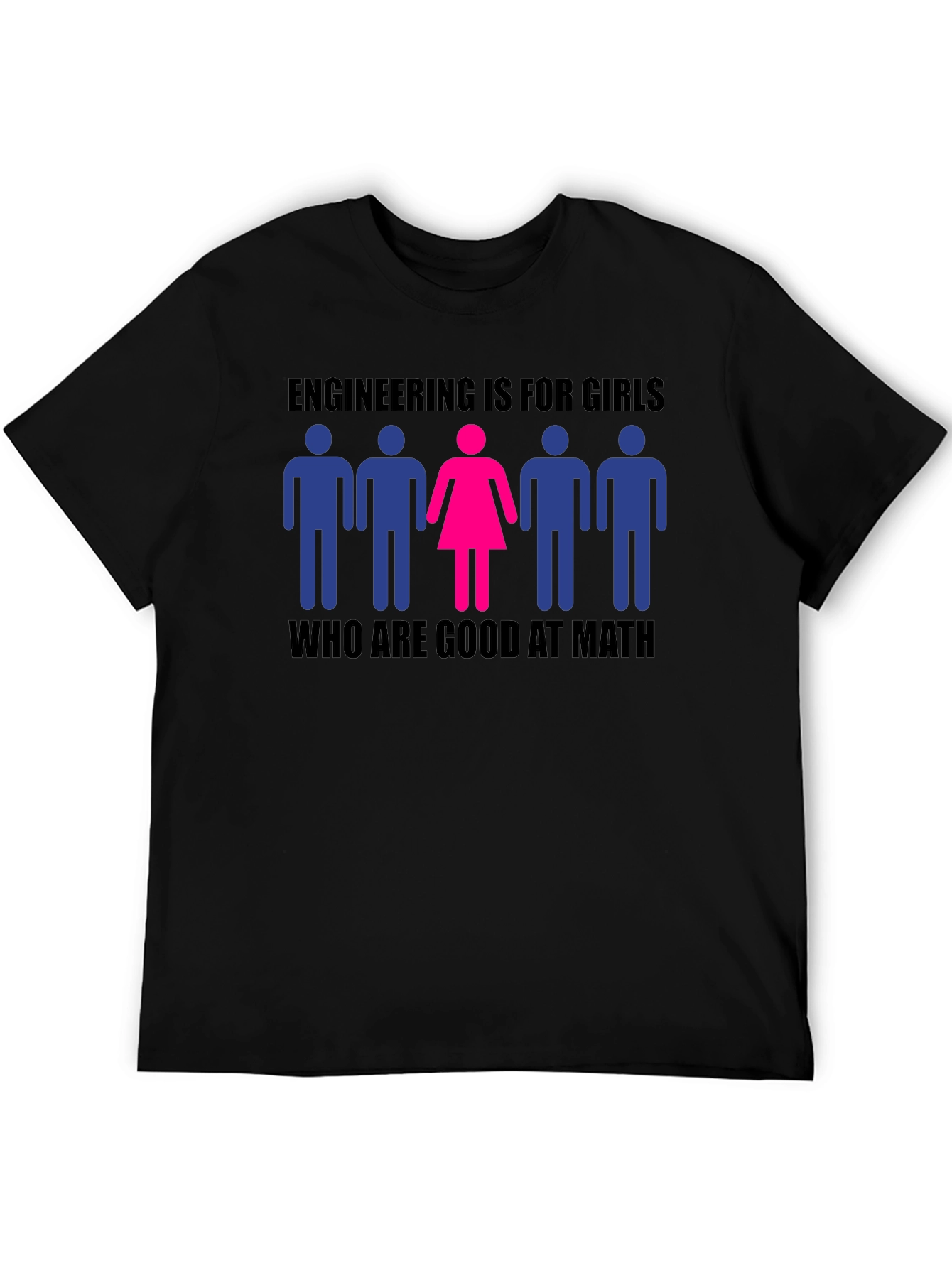 Camiseta Ingeniería es para chicas buenas en matemáticas