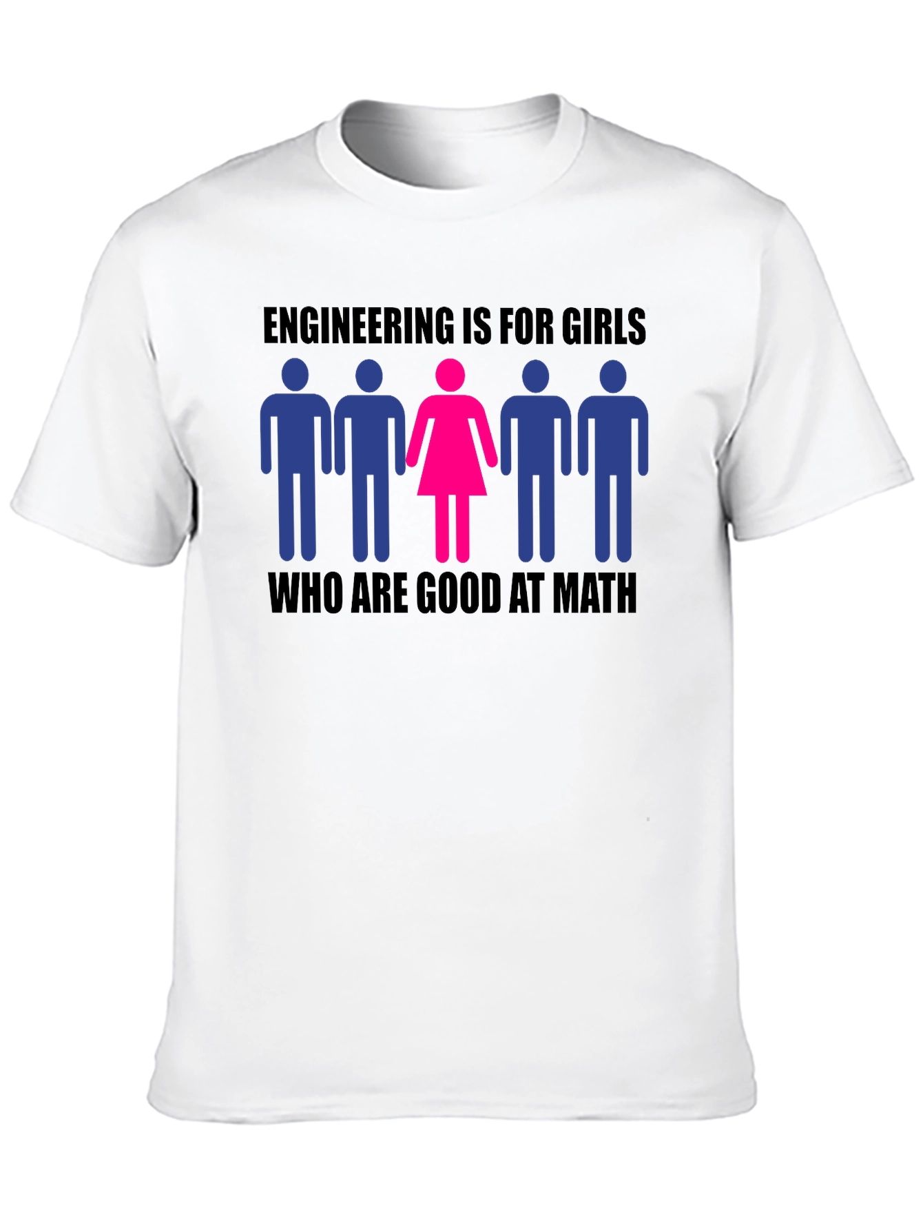Camiseta Ingeniería es para chicas buenas en matemáticas
