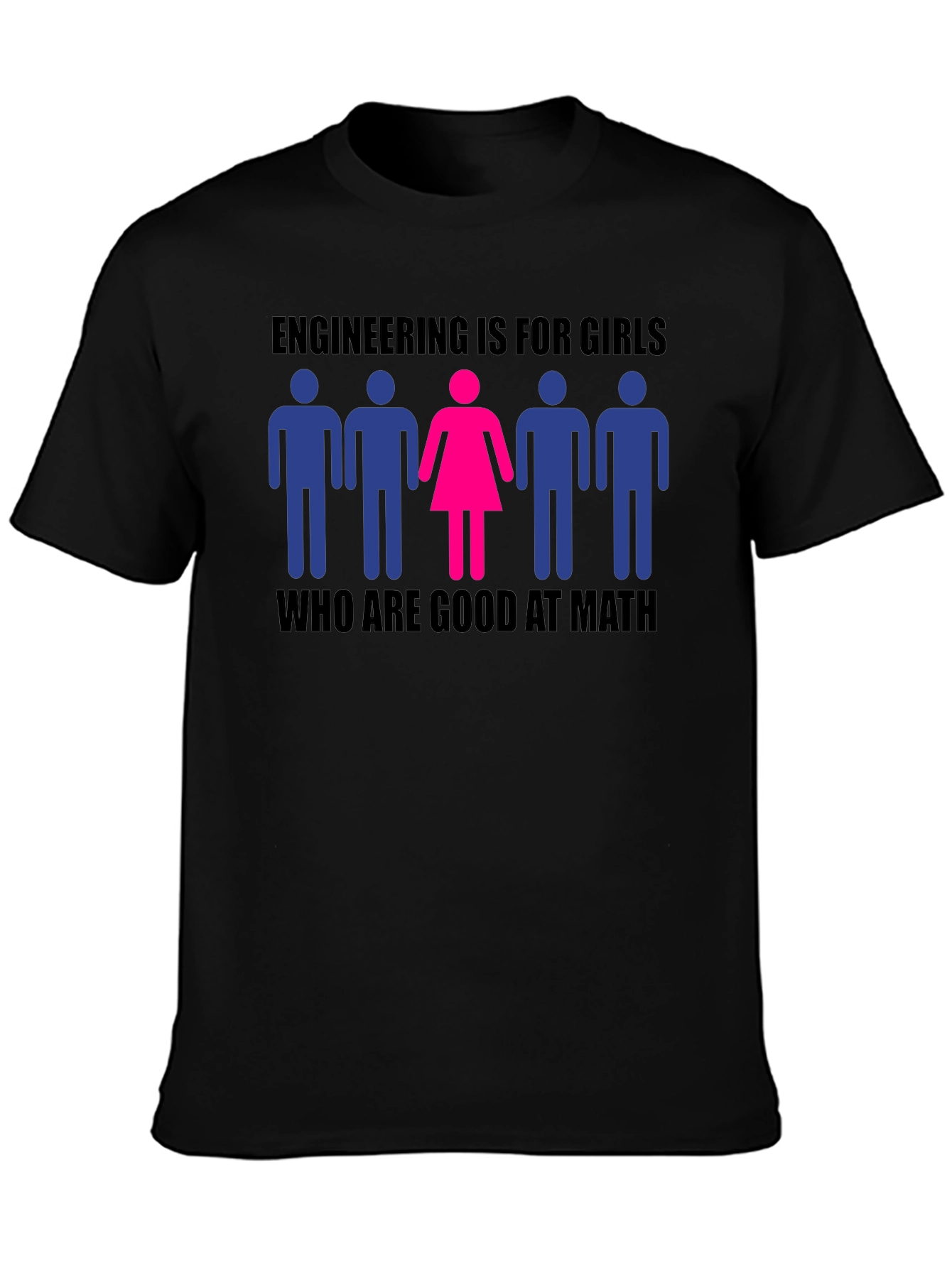 Camiseta Ingeniería es para chicas buenas en matemáticas