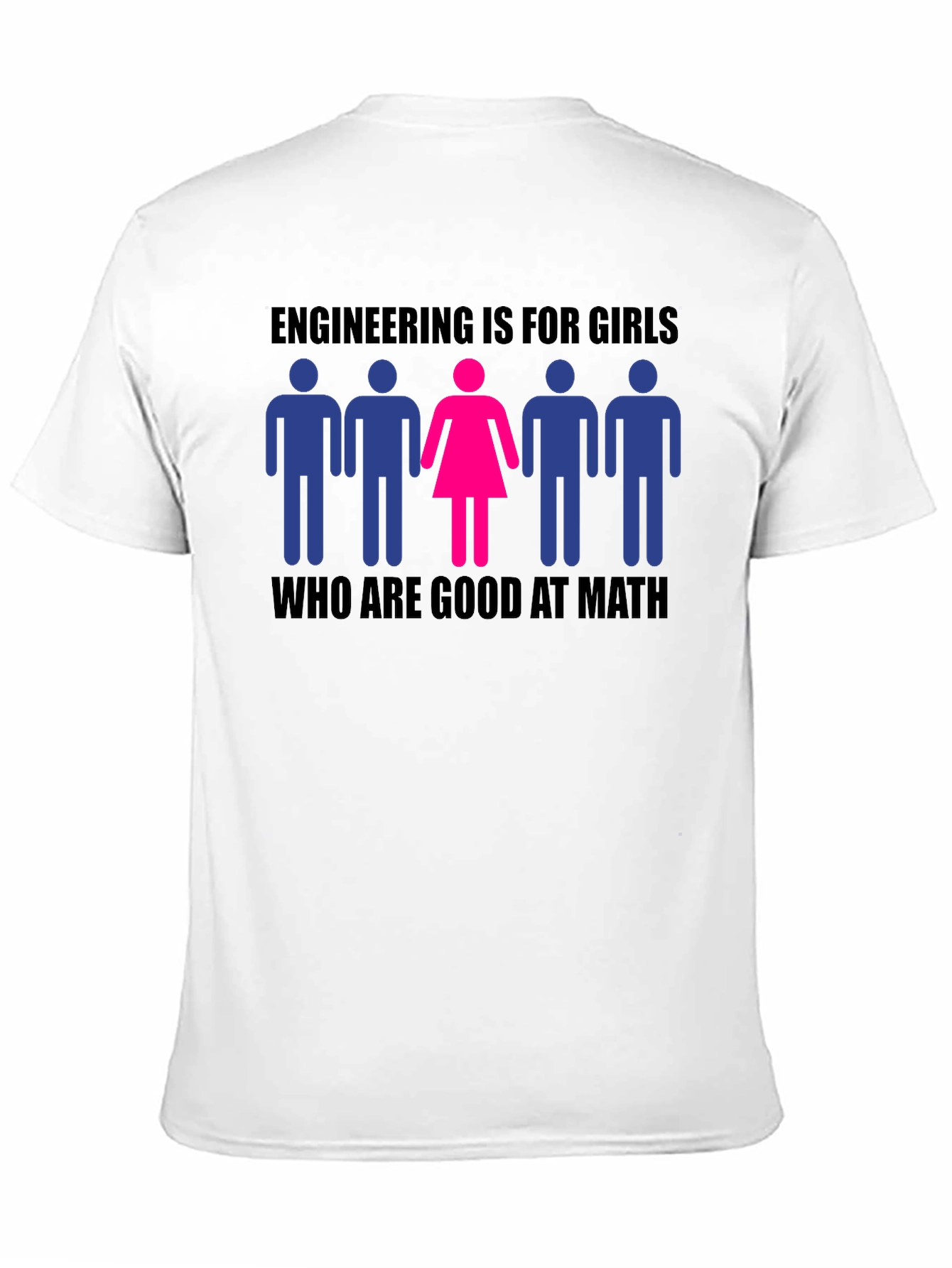Camiseta Ingeniería es para chicas buenas en matemáticas
