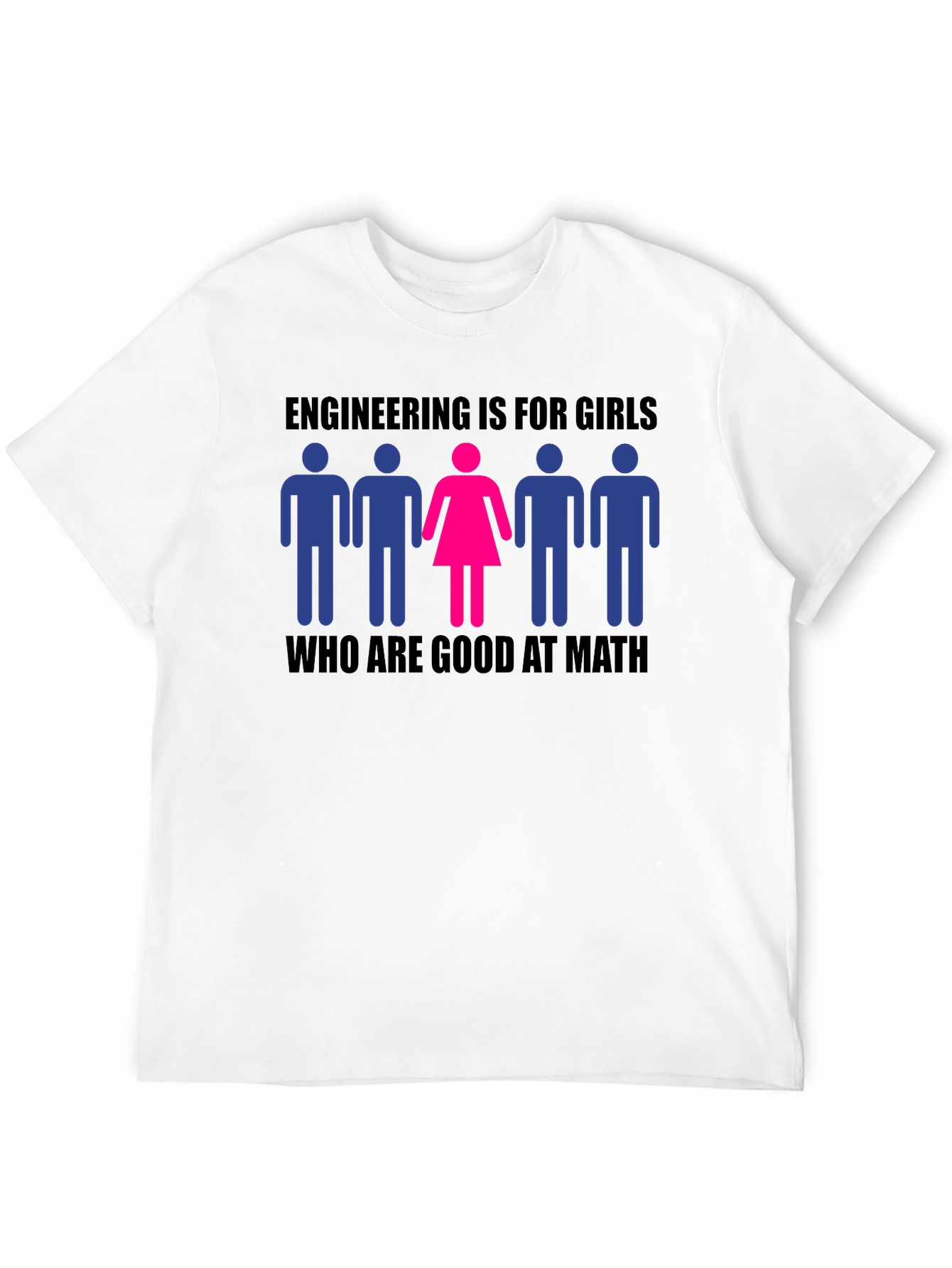 Camiseta Ingeniería es para chicas buenas en matemáticas