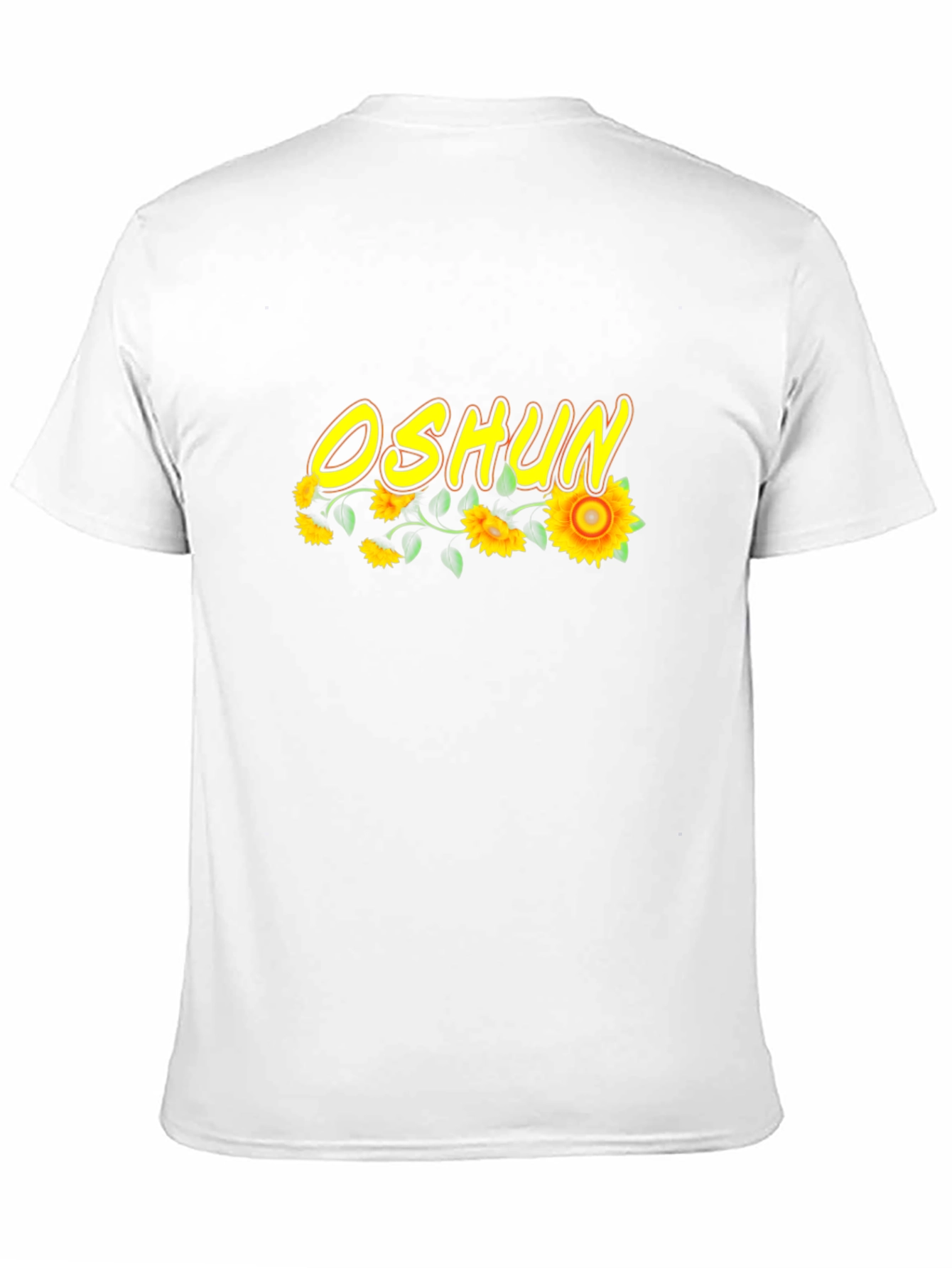 Camiseta Negra Oshun Girasoles