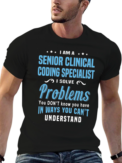 Camiseta Senior Clinical Coding Specialist
