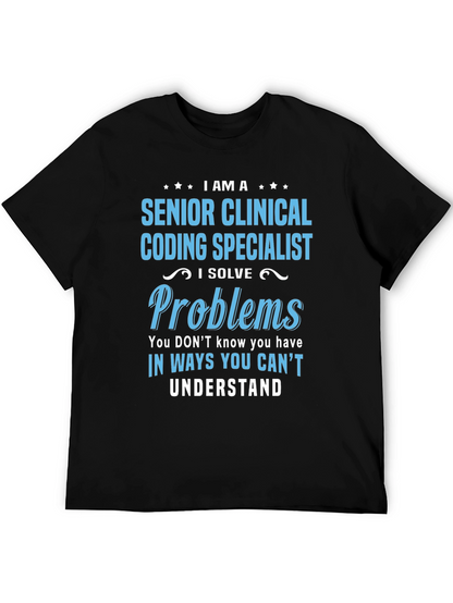 Camiseta Senior Clinical Coding Specialist