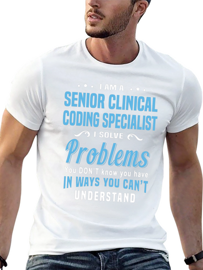 Camiseta Senior Clinical Coding Specialist
