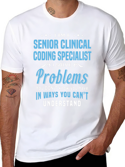 Camiseta Senior Clinical Coding Specialist