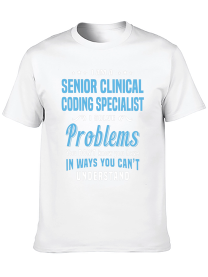 Camiseta Senior Clinical Coding Specialist