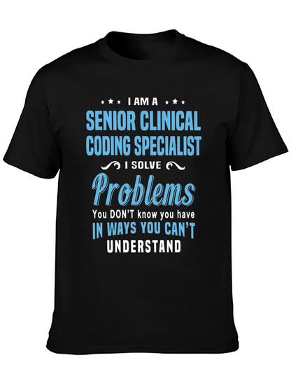 Camiseta Senior Clinical Coding Specialist