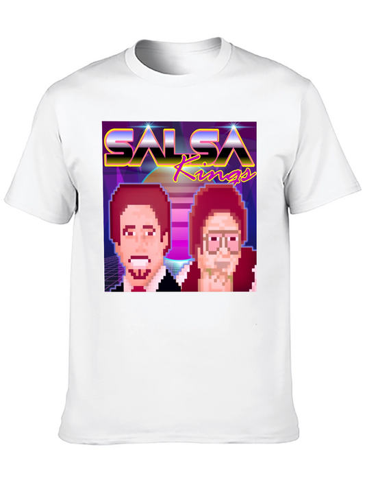 Camiseta Retro Salsa Kings 8-Bit