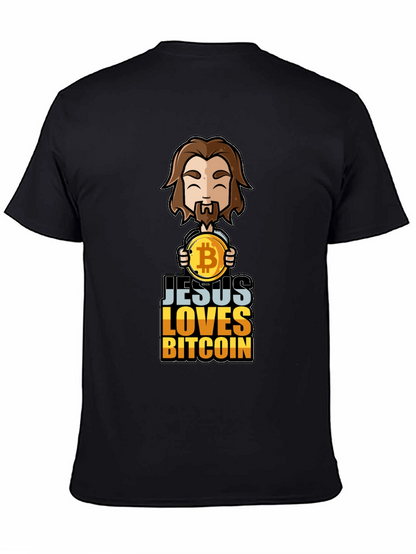 Camiseta Jesús Ama Bitcoin - Diseño Único