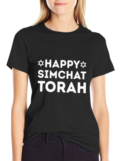 Camiseta Negra Simchat Torá