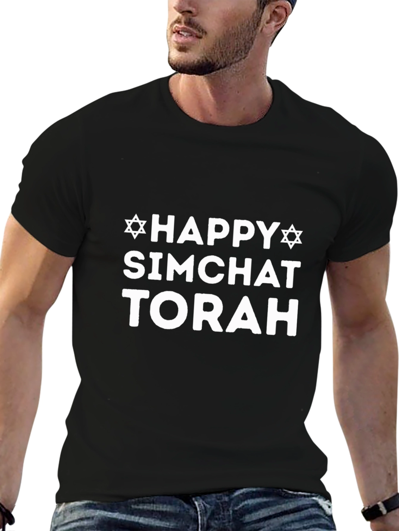 Camiseta Negra Simchat Torá