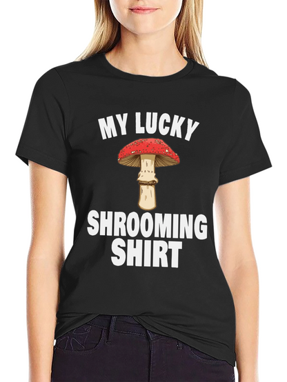 Camiseta Mi Camiseta de la Suerte para Buscar Setas