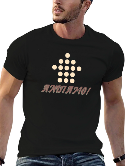 Camiseta Negra Andiamo! Diseño Divertido