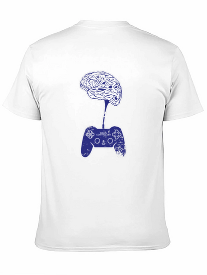 Camiseta Hombre: Cerebro Controlador Videojuegos