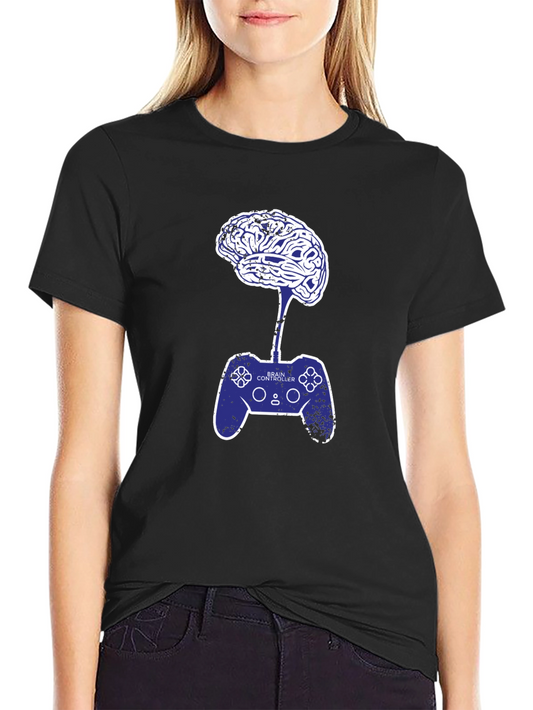 Camiseta Hombre: Cerebro Controlador Videojuegos
