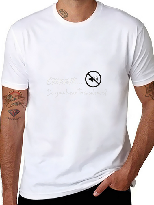 Camiseta Negra CHUUUT... Silencio