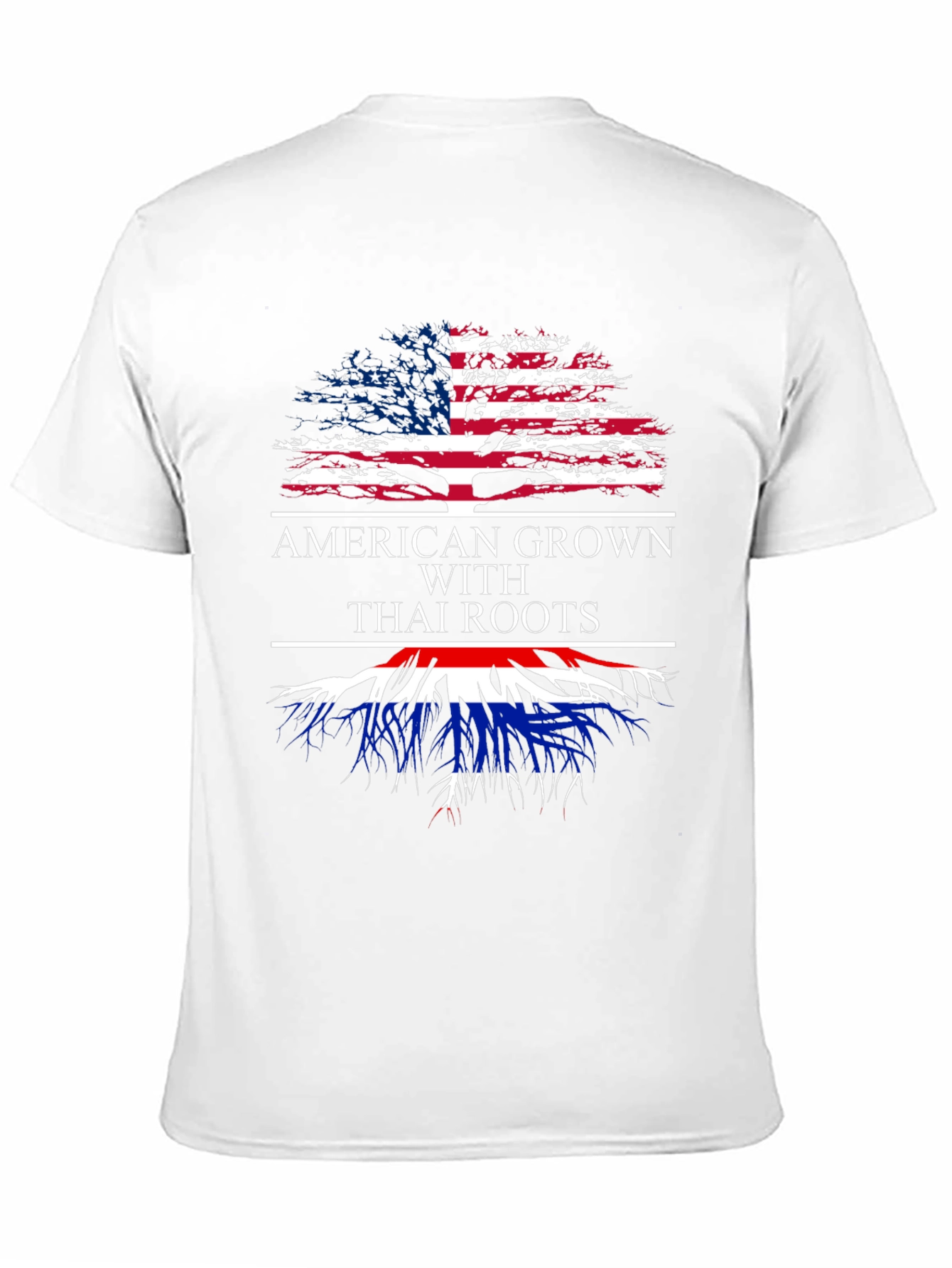 Camiseta Americana con Raíces Tailandesas