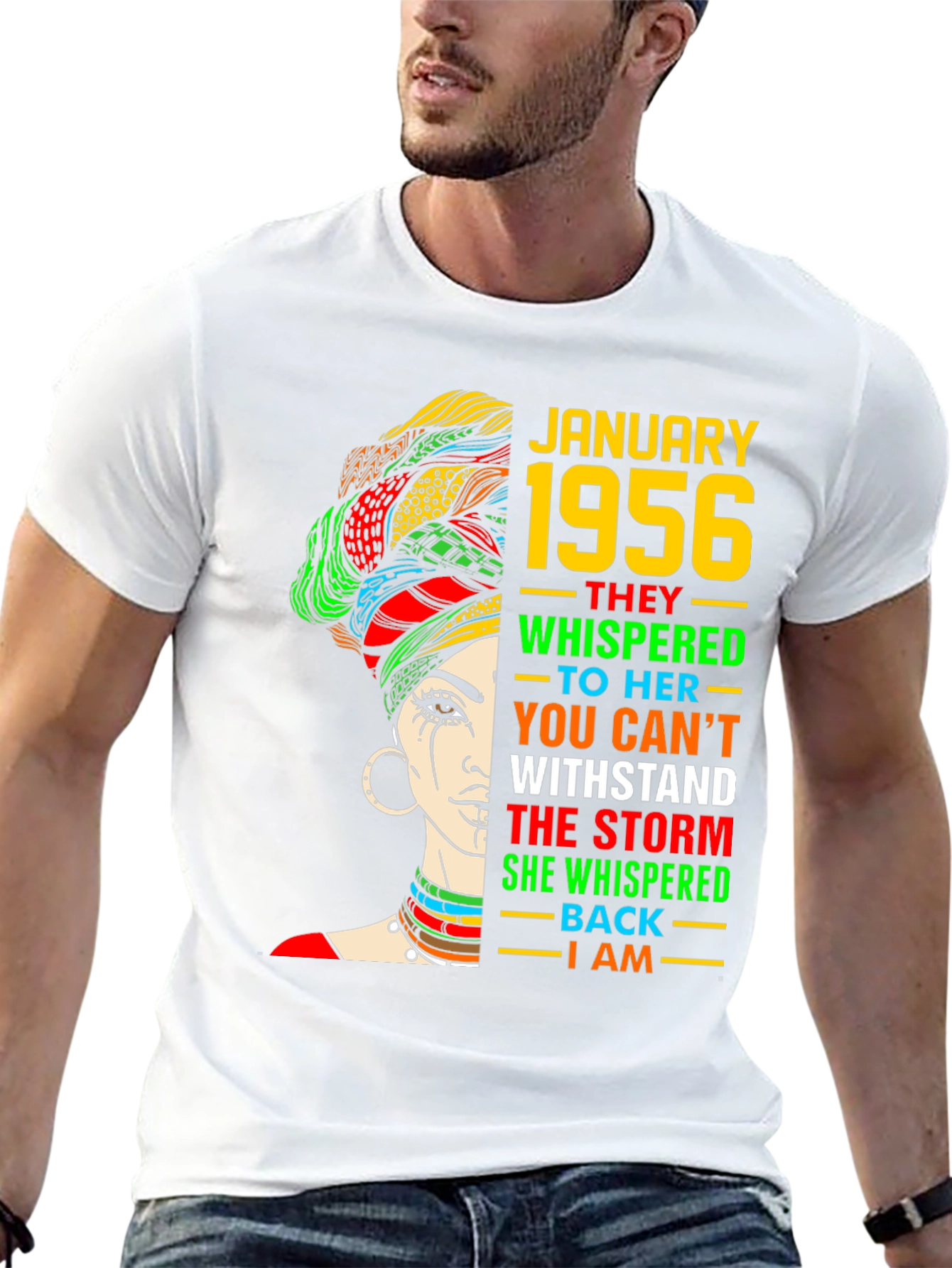 Camiseta Enero 1956 - Mujer Fuerte