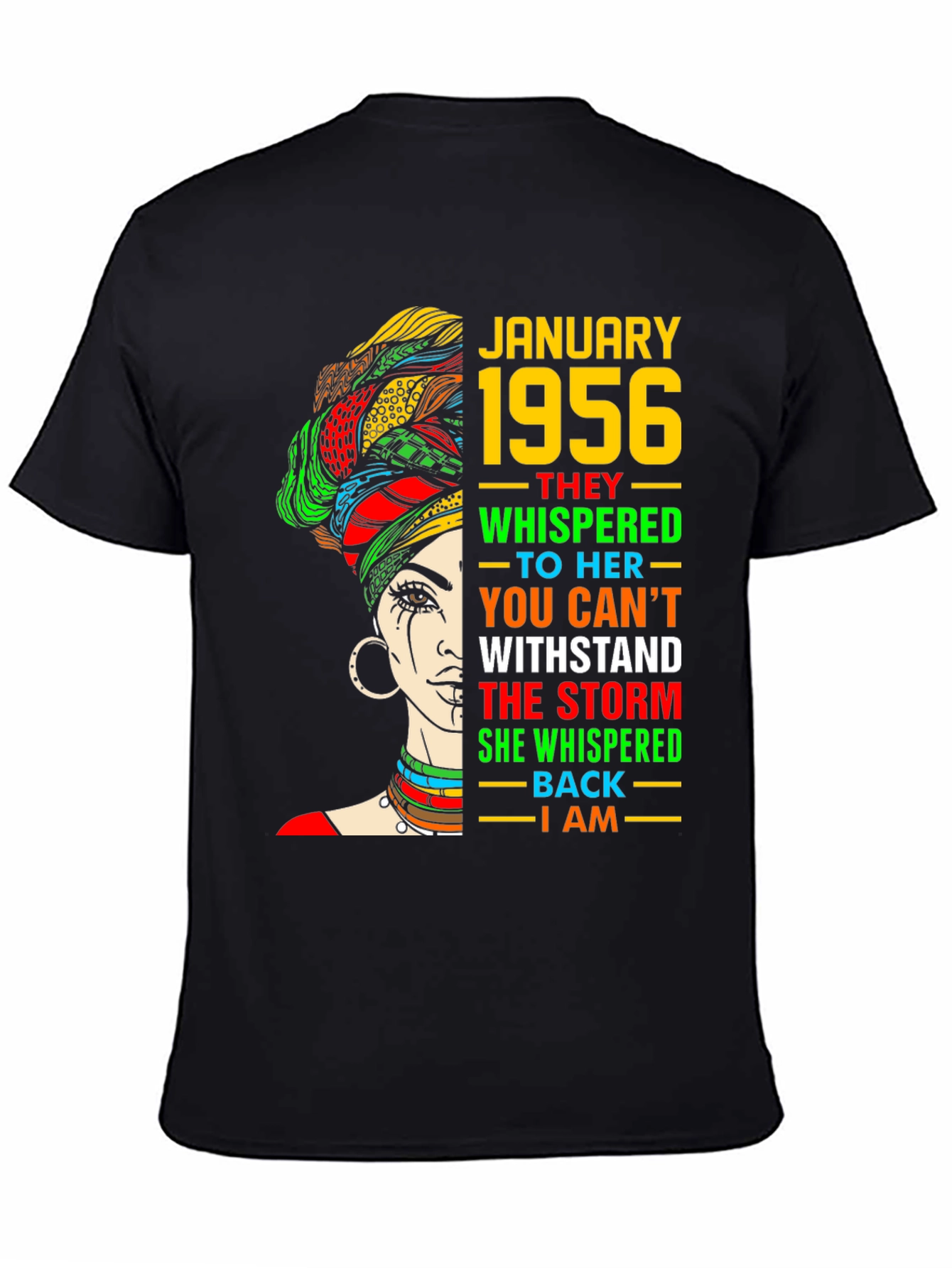 Camiseta Enero 1956 - Mujer Fuerte