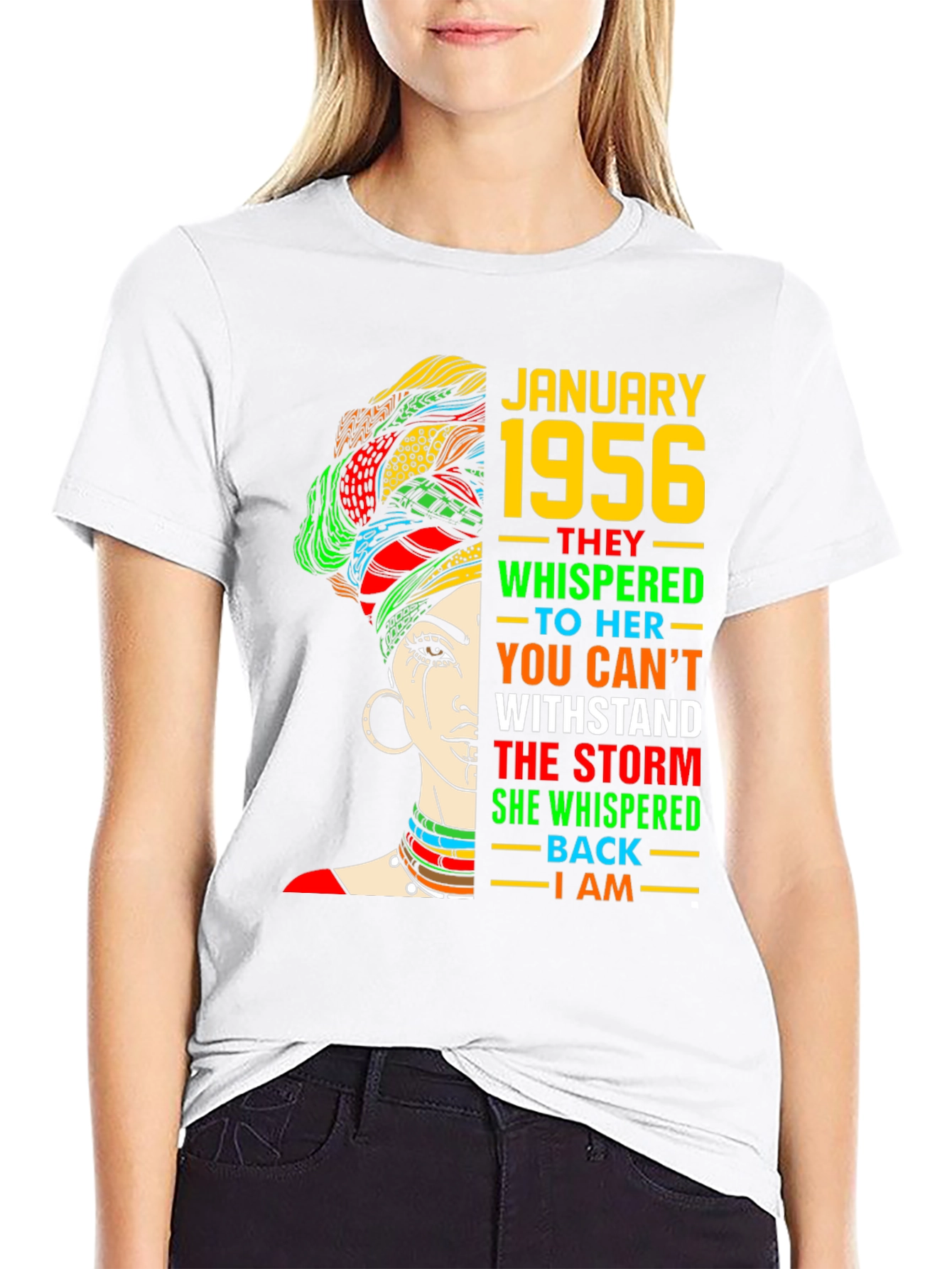 Camiseta Enero 1956 - Mujer Fuerte