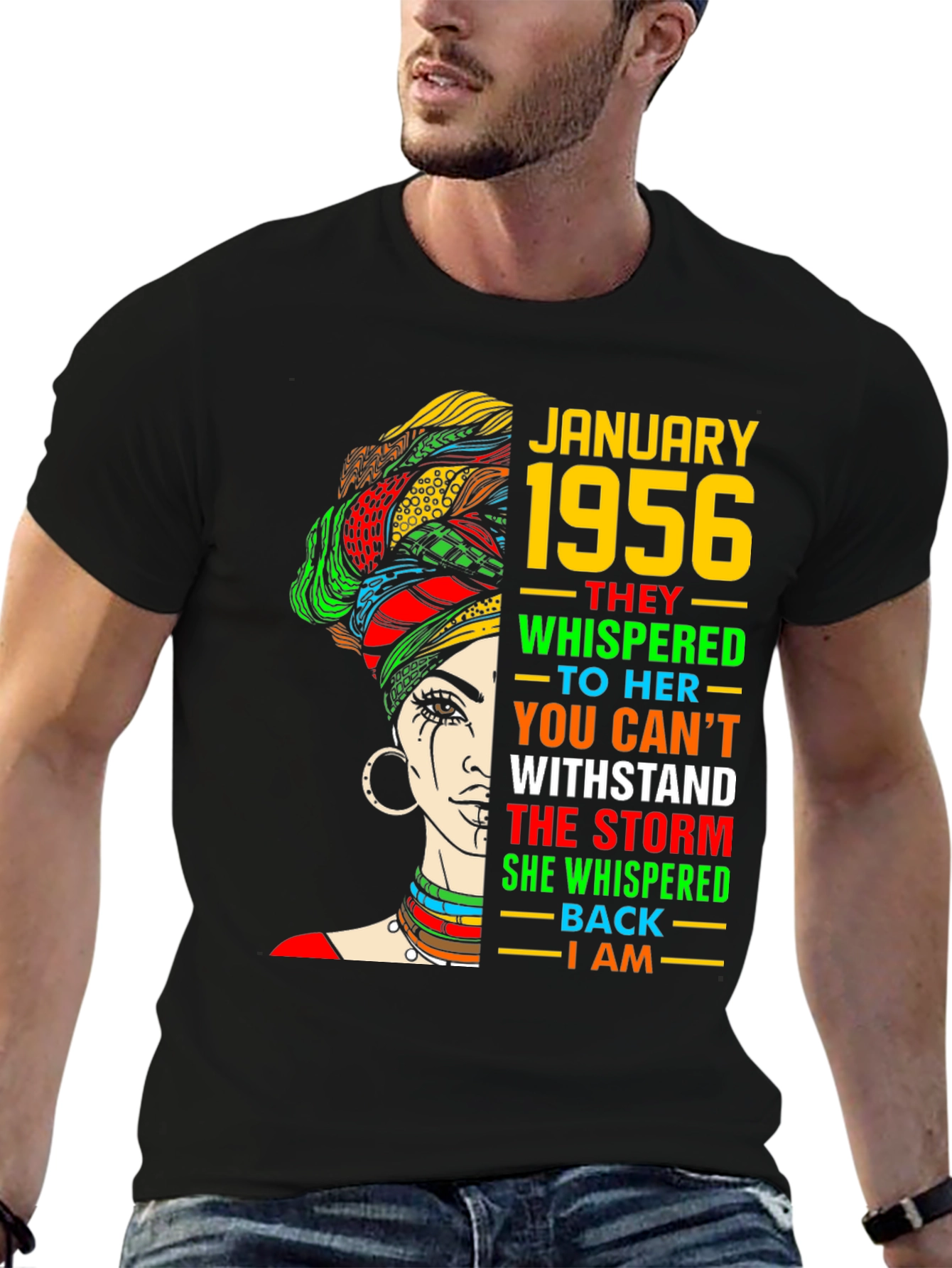 Camiseta Enero 1956 - Mujer Fuerte