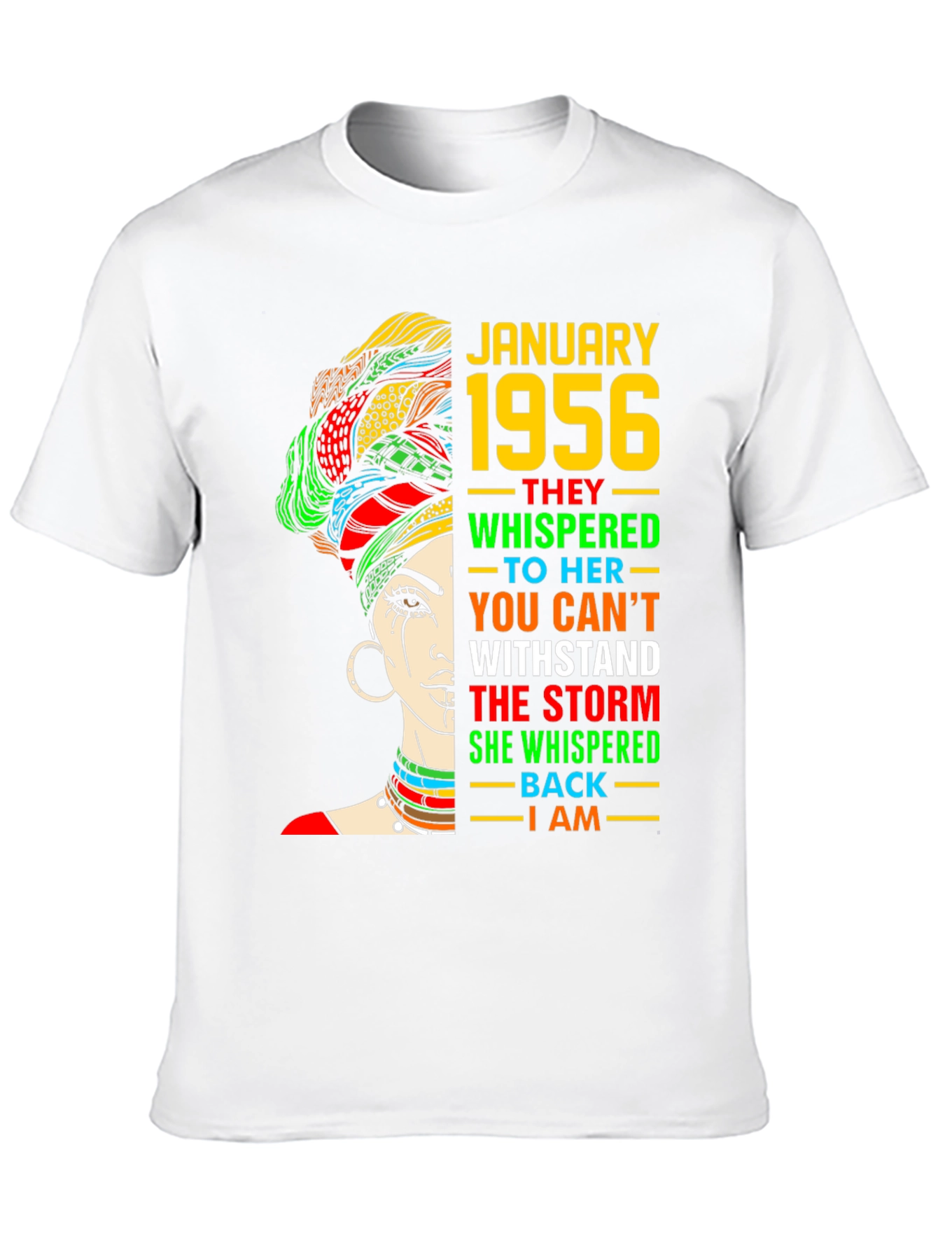 Camiseta Enero 1956 - Mujer Fuerte