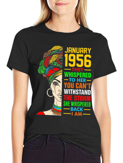 Camiseta Enero 1956 - Mujer Fuerte
