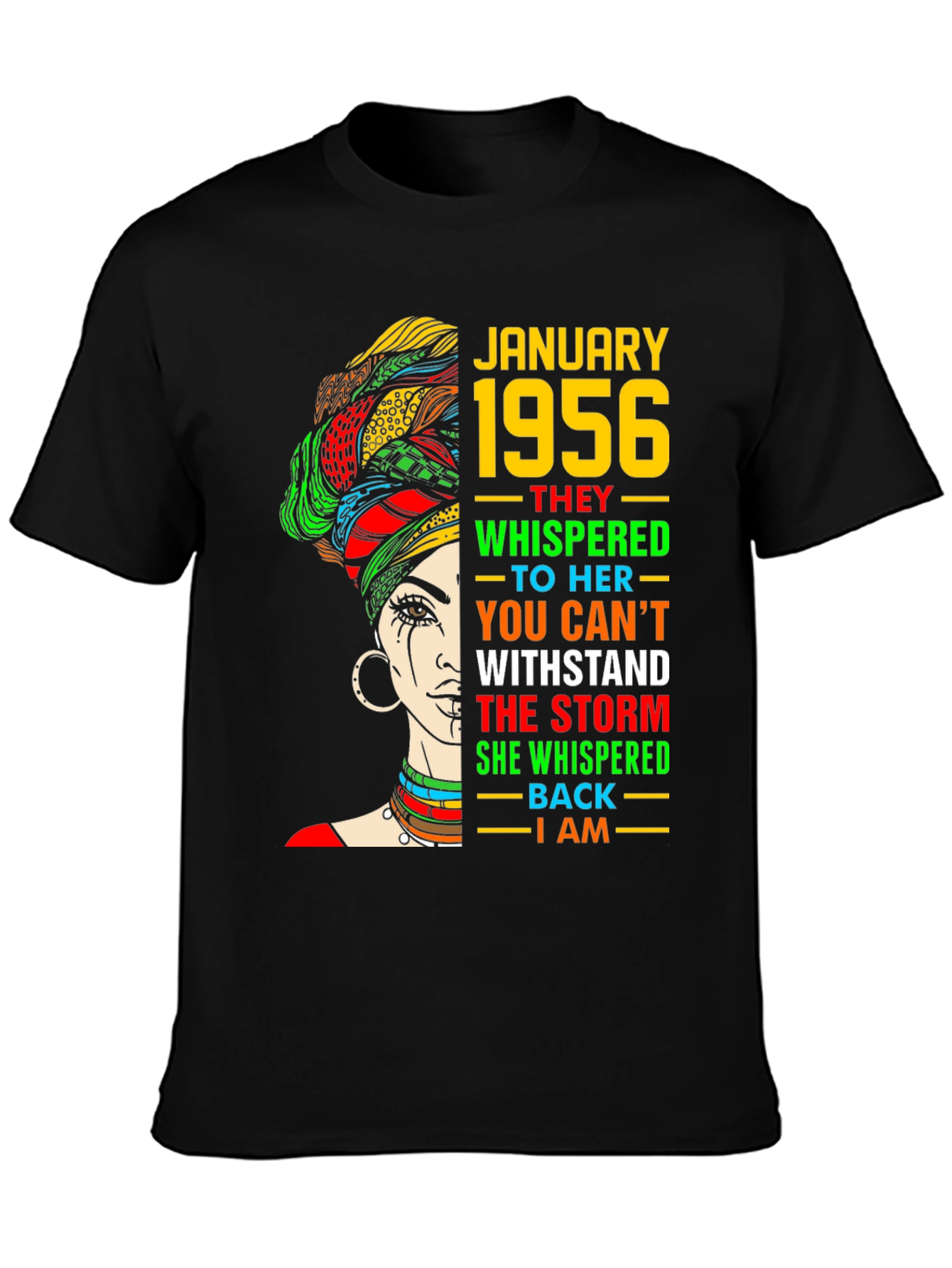 Camiseta Enero 1956 - Mujer Fuerte