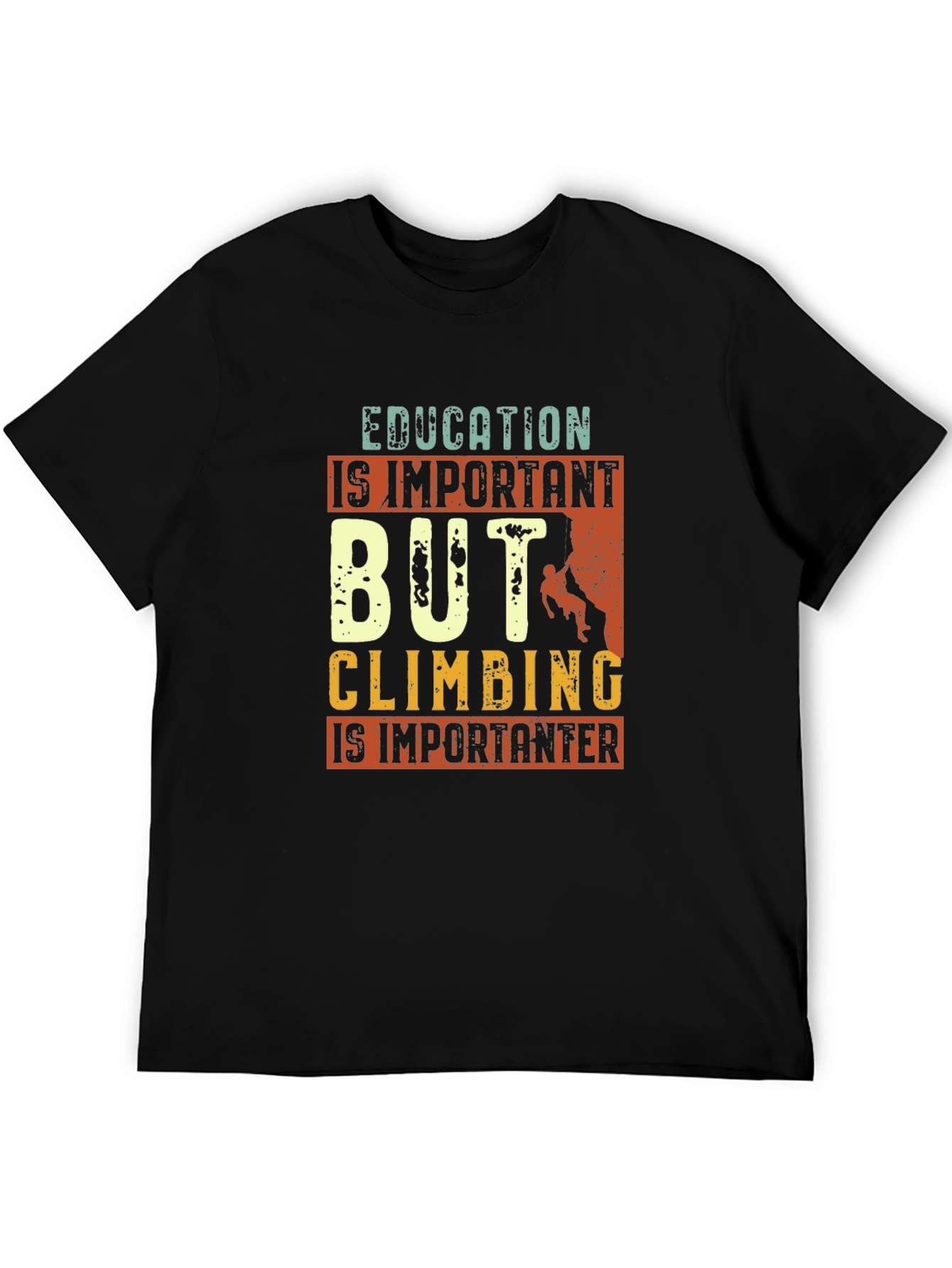 Camiseta Escalada: Educación vs. Aventura