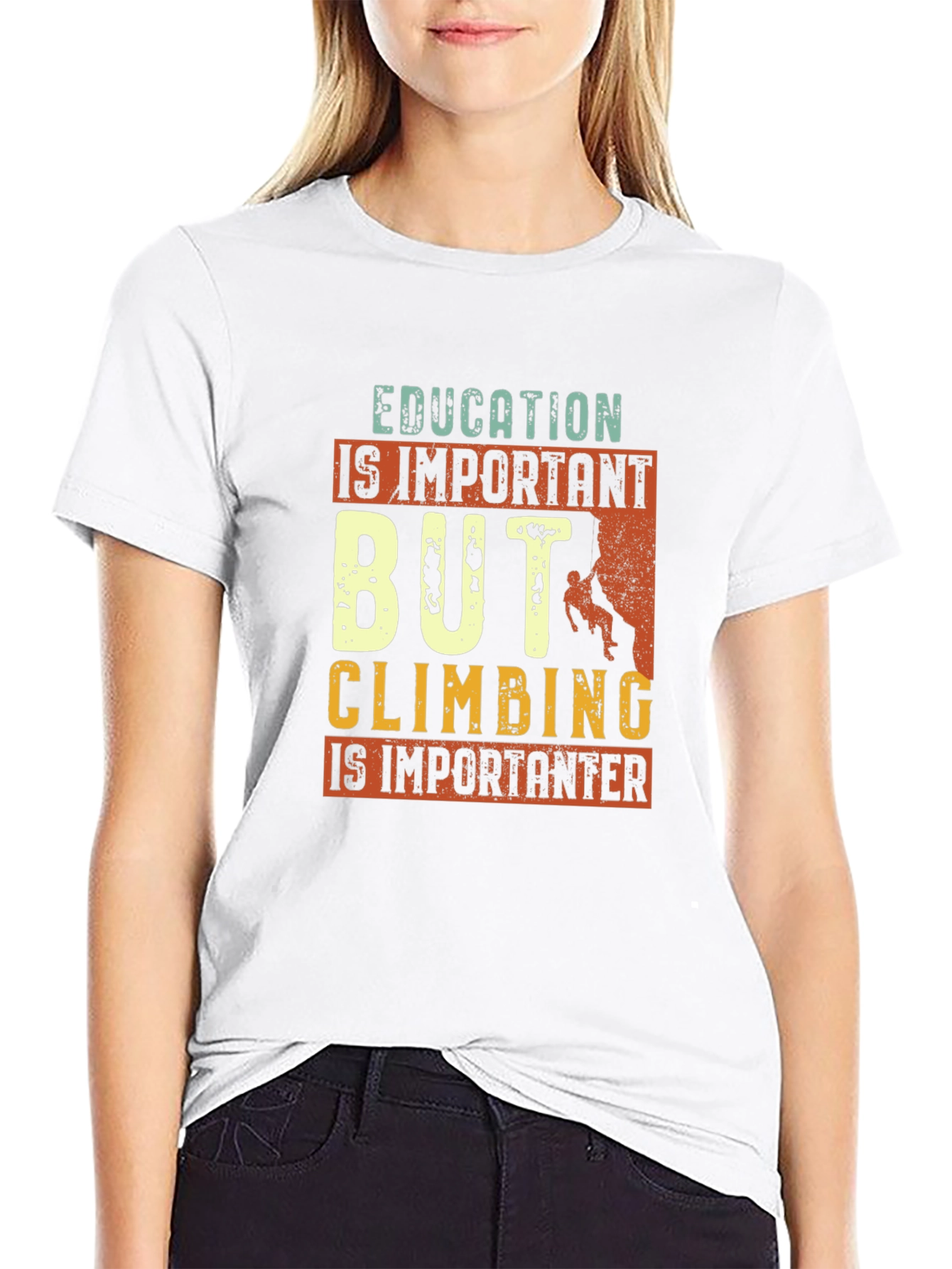 Camiseta Escalada: Educación vs. Aventura