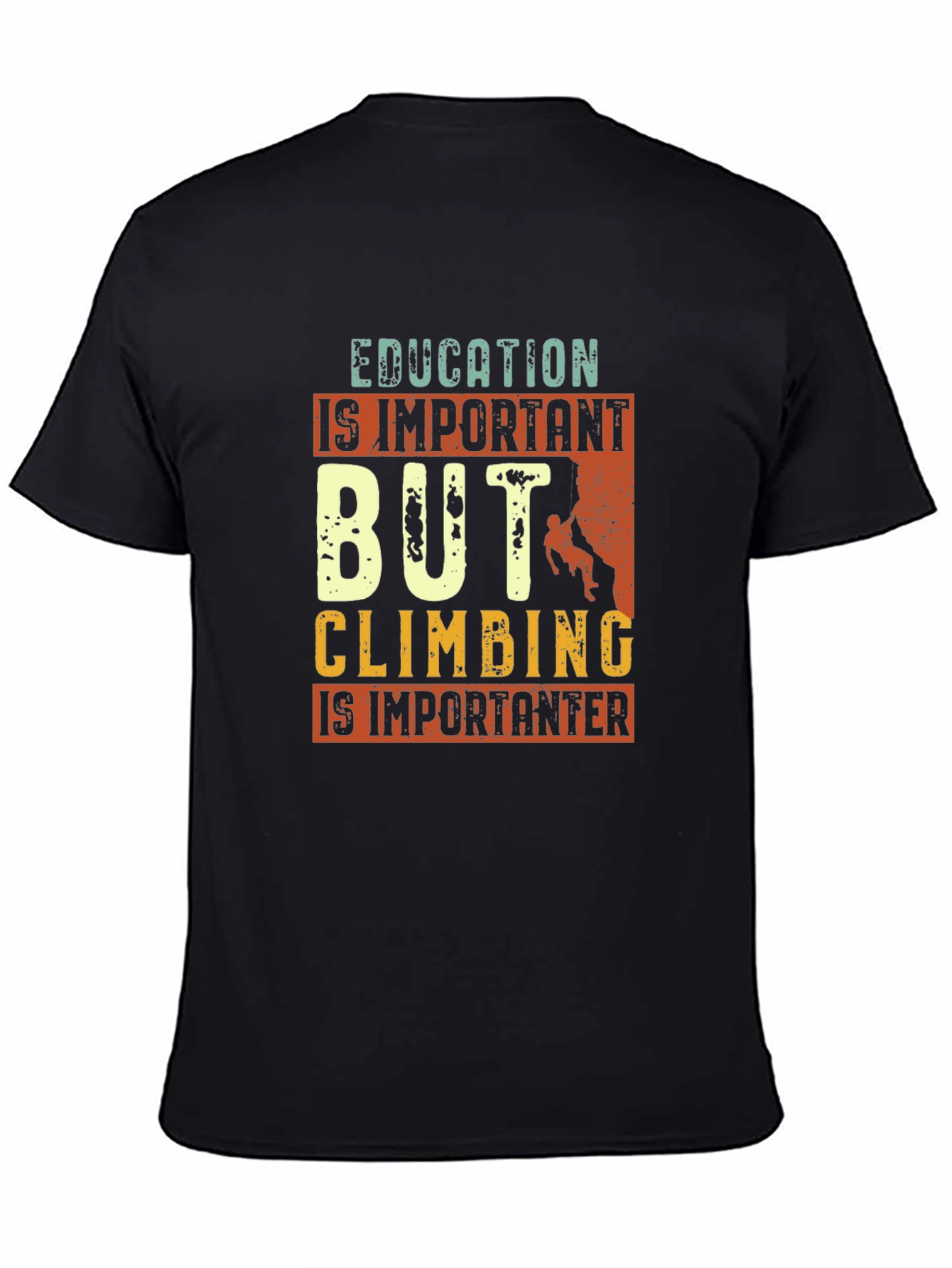 Camiseta Escalada: Educación vs. Aventura