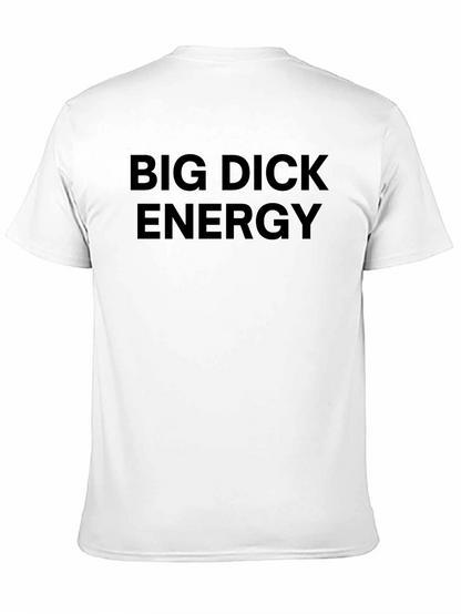 Camiseta Negra Big Dick Energy para Hombre