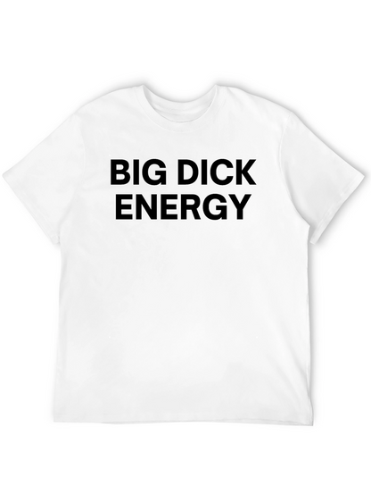 Camiseta Negra Big Dick Energy para Hombre