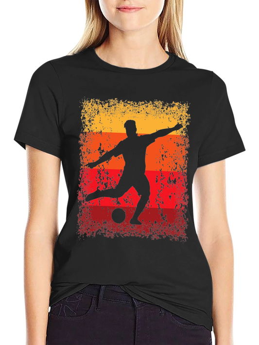 Camiseta Fútbol Retro Hombre - Estilo Deportivo Vintage