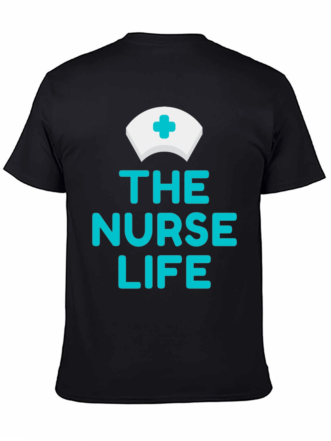 Camiseta Negra The Nurse Life para Enfermeras