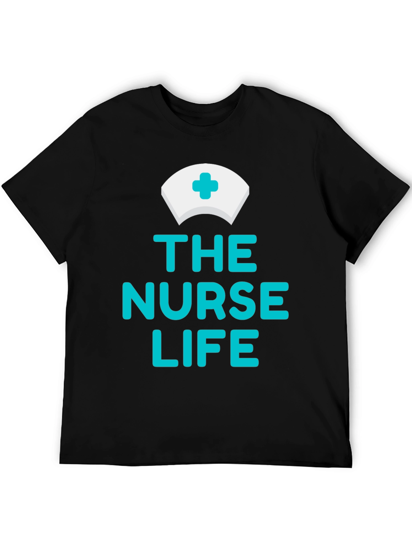Camiseta Negra The Nurse Life para Enfermeras
