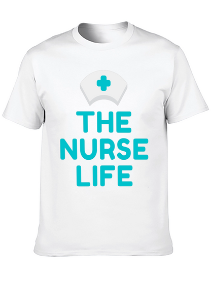 Camiseta Negra The Nurse Life para Enfermeras