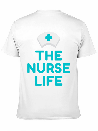 Camiseta Negra The Nurse Life para Enfermeras