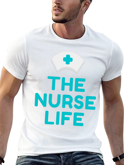 Camiseta Negra The Nurse Life para Enfermeras
