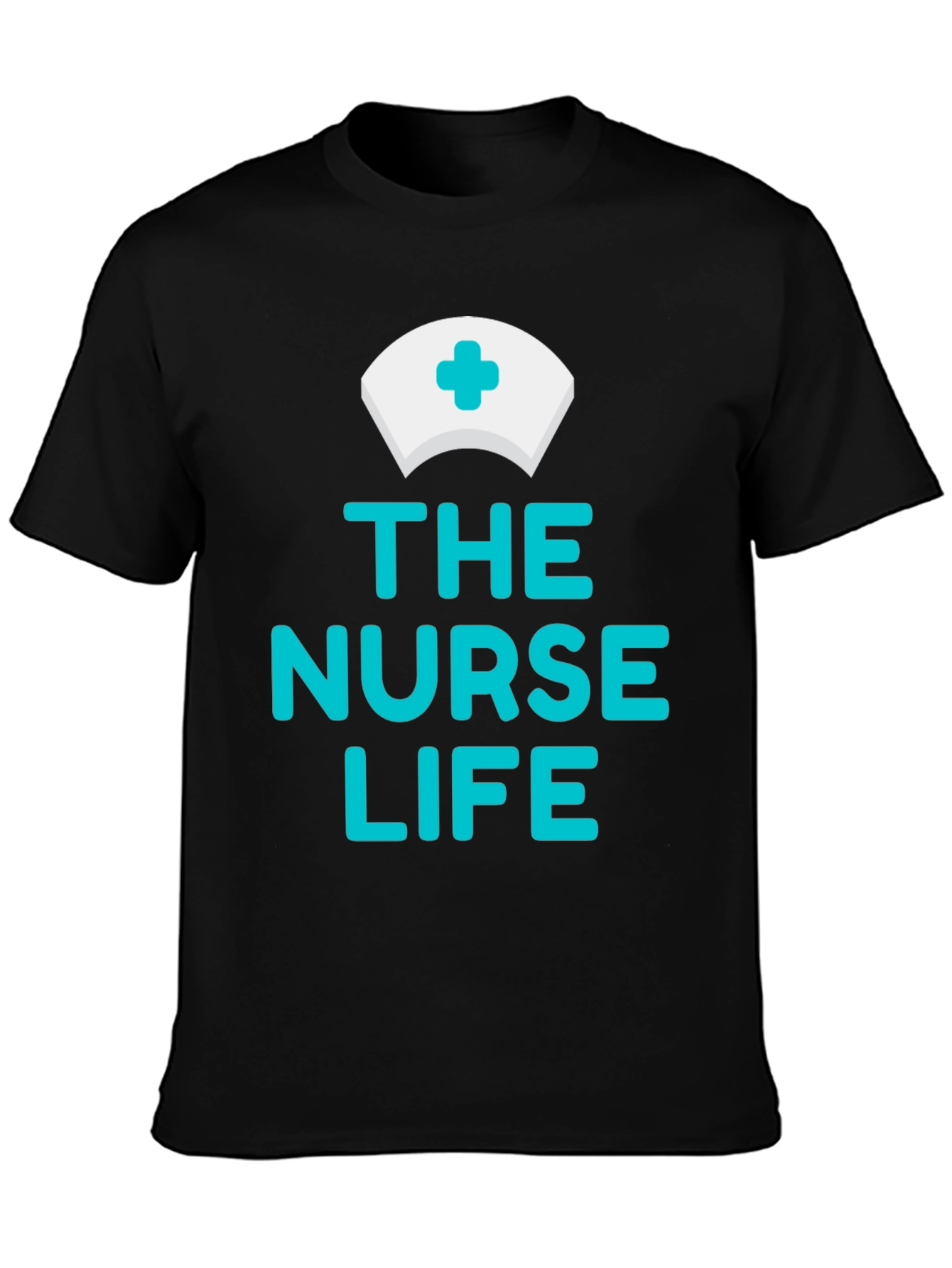 Camiseta Negra The Nurse Life para Enfermeras