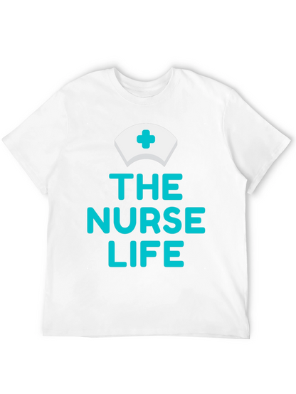 Camiseta Negra The Nurse Life para Enfermeras