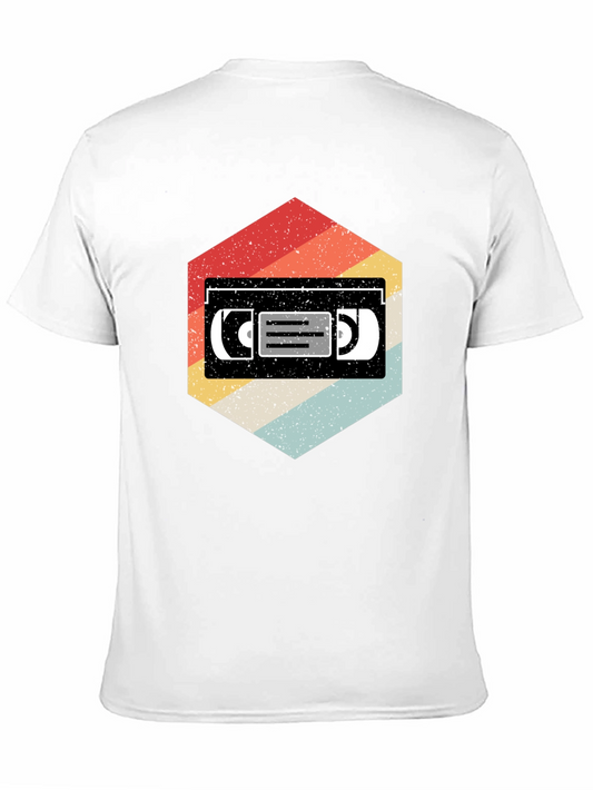 Camiseta Retro con Diseño VHS Vintage