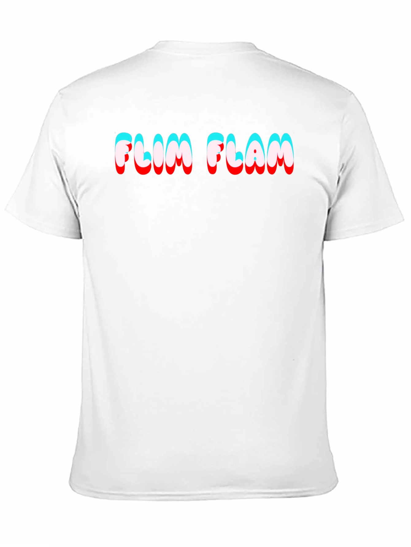Camiseta Negra Flim Flam Estilo 3D